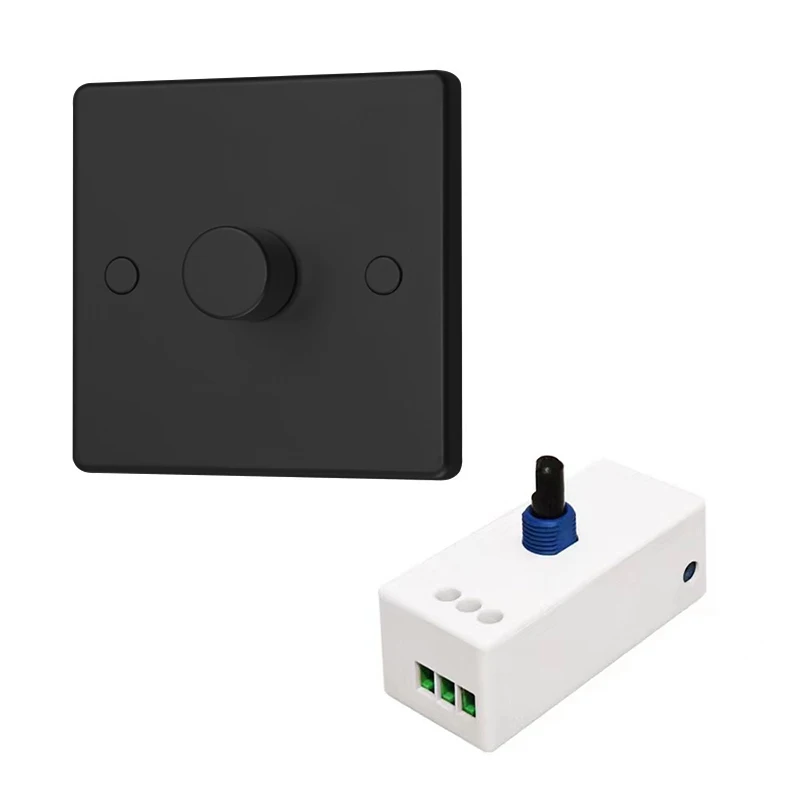 Factory High Quality 3 Color Selection Rotary Control Button UK/RV Dimmer Switch Silky Dimming CE RoHS REACH Certified