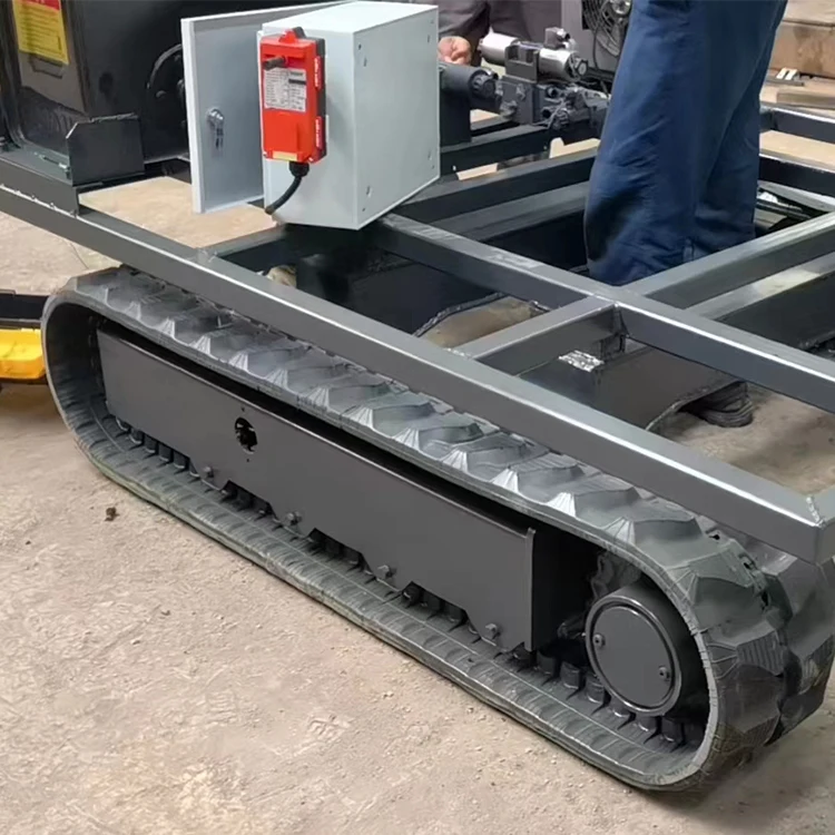 Robot chassis 0.5 Ton 1 Ton 2 3 5 10 20 50 100 120 Ton Customized Crawler Chassis