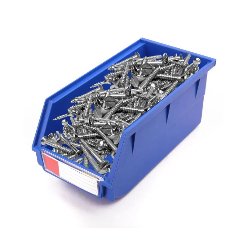 Customized Industrial Combination Type Forplastic Storage Bin Small Parts Pick Bin Front Opening Stackable Storage Bin