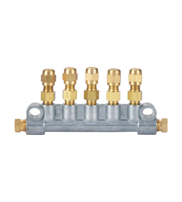 China BAOTN BSD thin oil resistance type oil lubrication pump distributor assembly dispenser for lathe cnc proportional joint