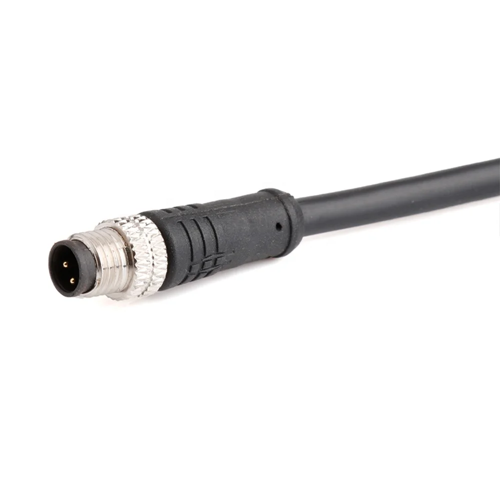 M8 Cable Waterproof IP67 IP68 Male Female Direct Plug 2 5 6 8 Pin 3 4 Pin Connector M8 Sensor Cable Assembly Sensor M8 Cable
