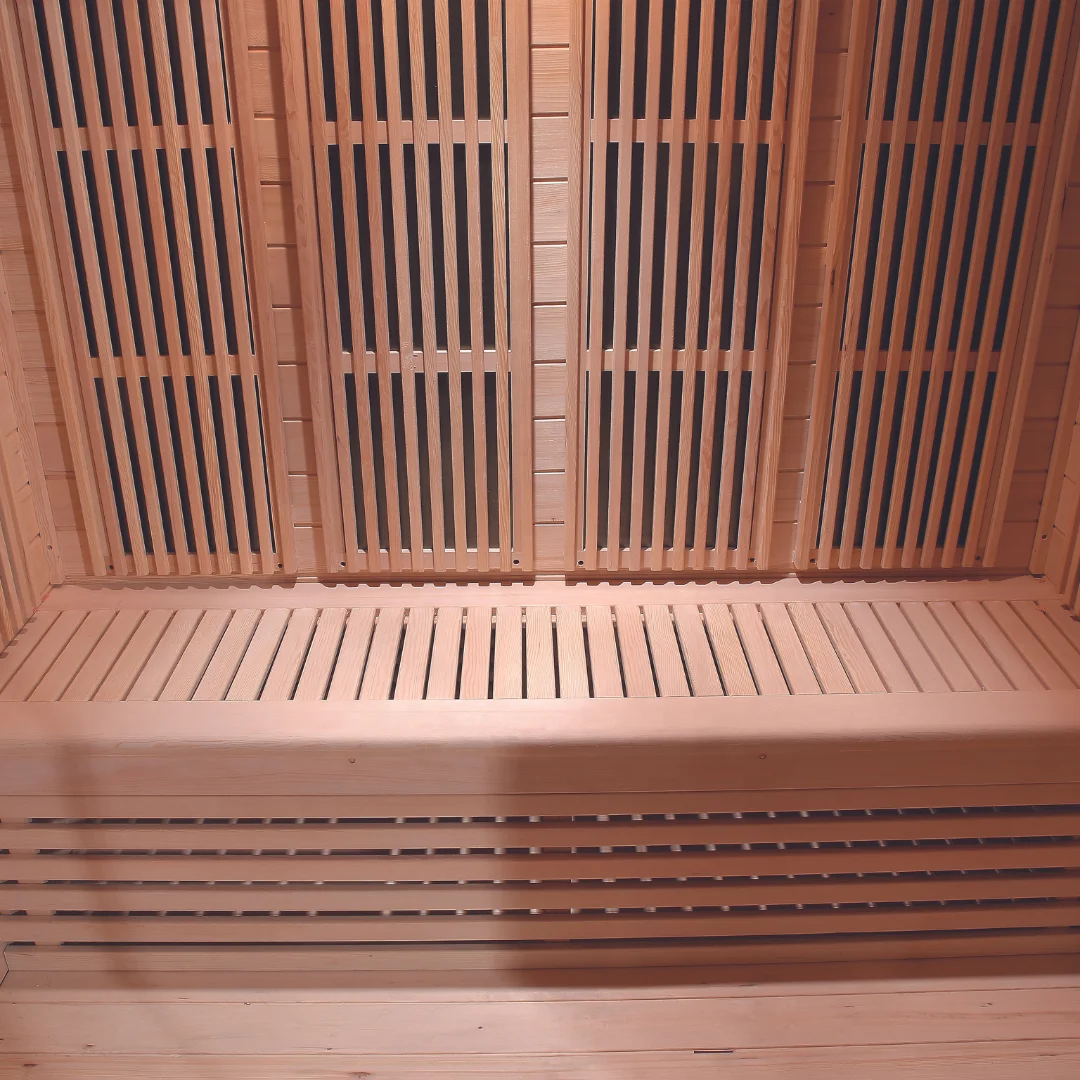 Far infrared sauna 2-4 persons home sauna rooms red light sauna