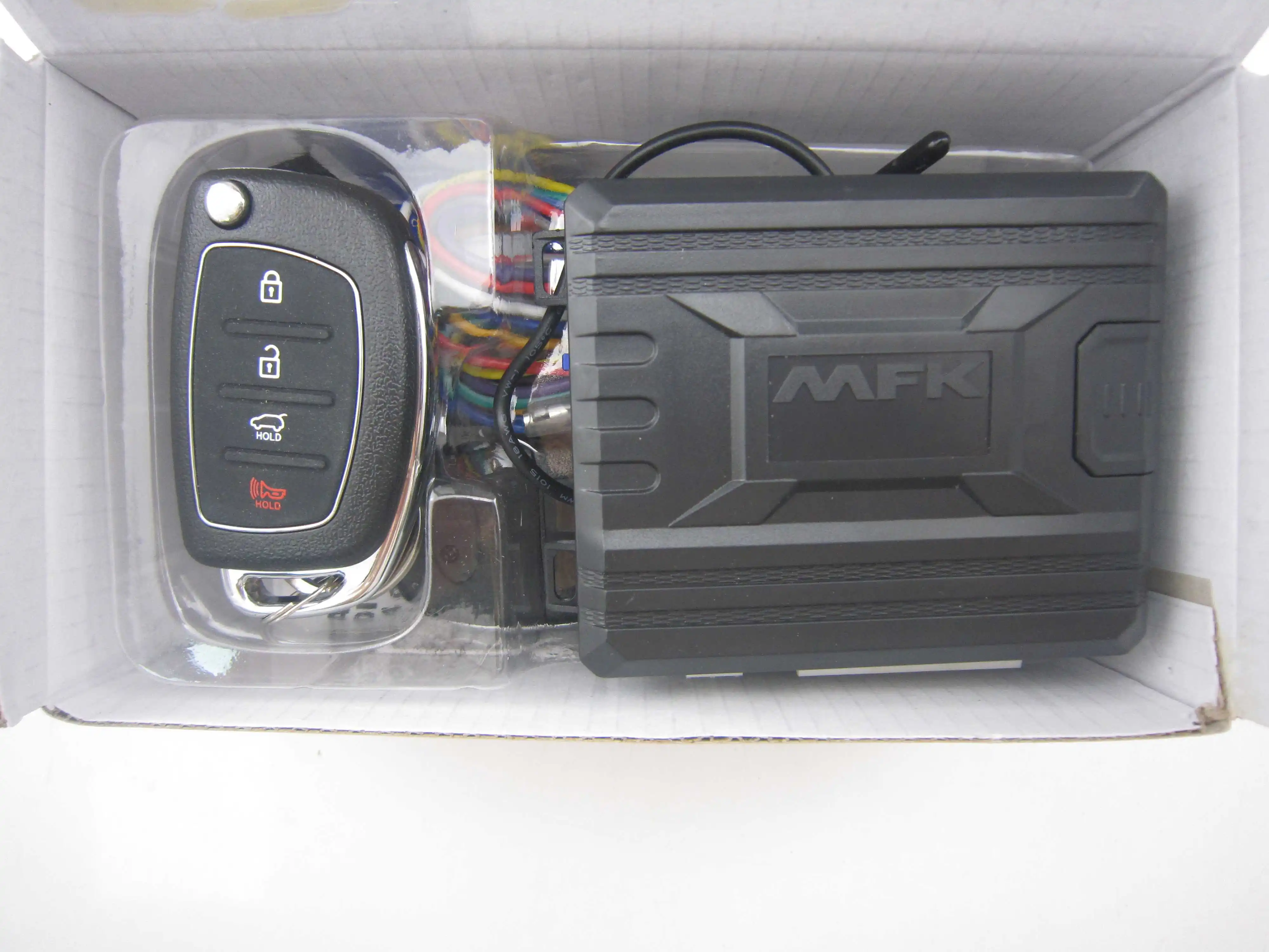 Whole sale universal car keyless entry mfk 285 remote auto lock unlock Milano keyless entry system
