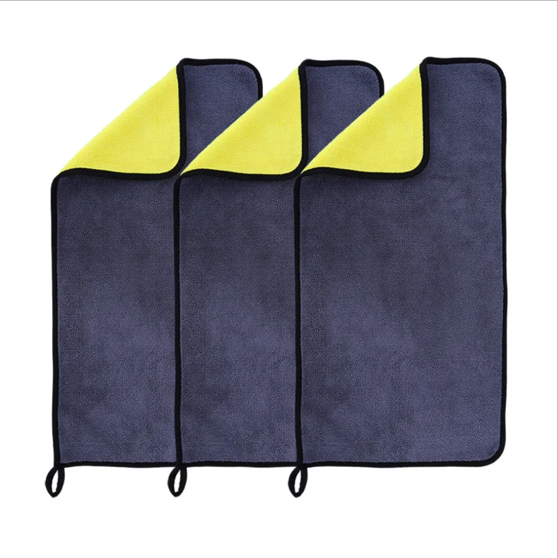 Персонализированная одежда для чистки автомобиля, полотенце из микрофибры и кораллового флиса для автомобиля