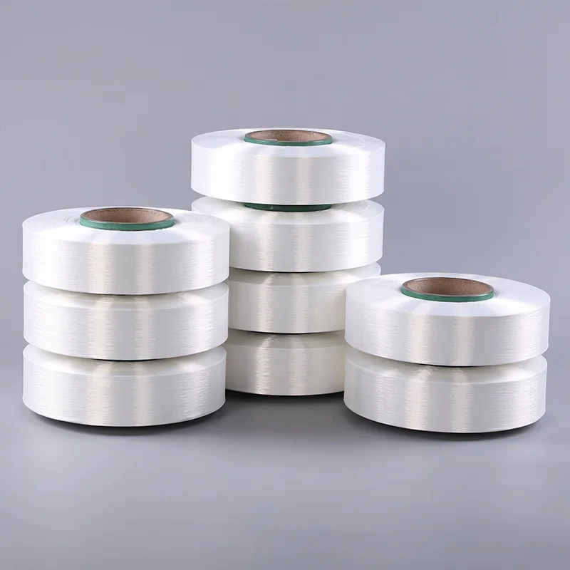 20D Raw White 100% low melting polyester yarn for bonded chenille yarn