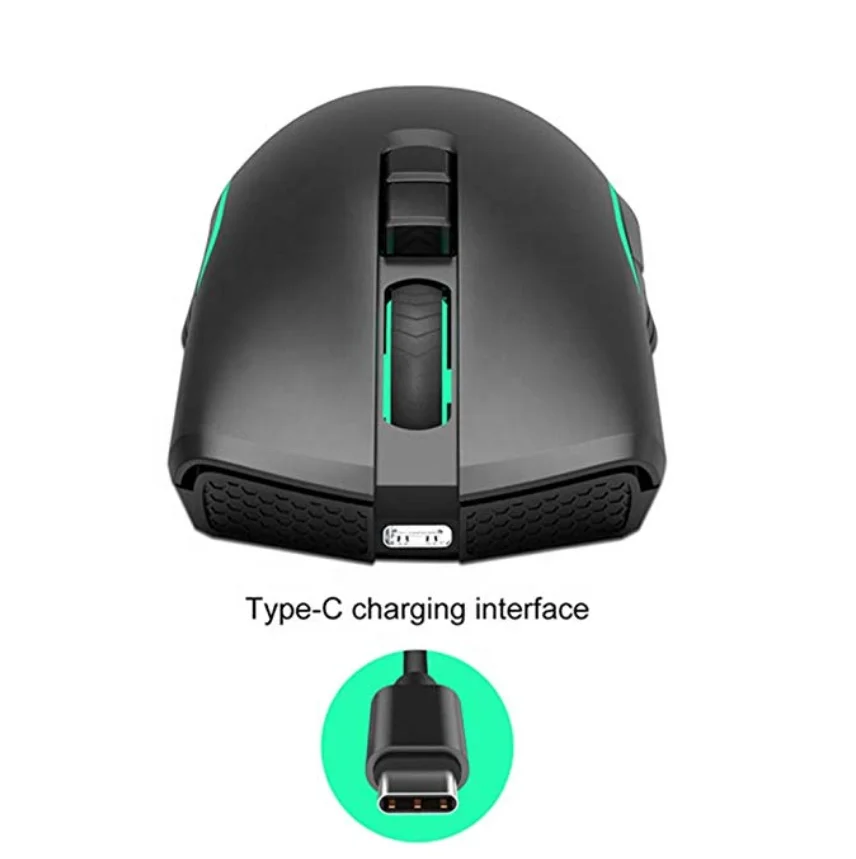Fast Scrolling Optical Chargeable Computer Wireless Gaming  Mouse