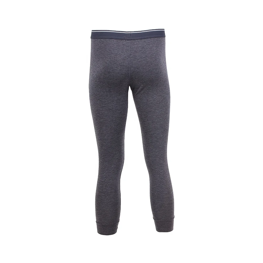 Winter Men Merino Wool Thermal Underwear Fleece Long John Base Layer Sets