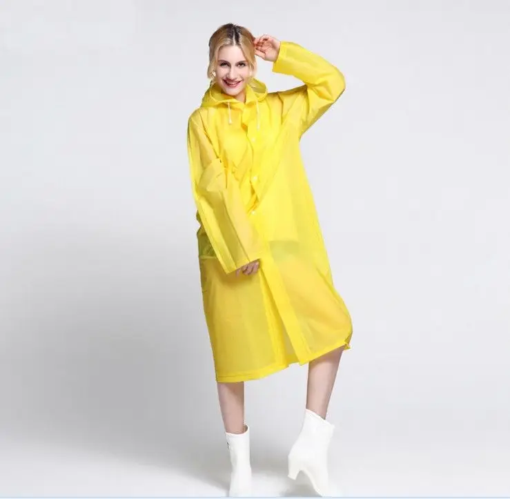 Wholesale outdoor tourism mountaineering hiking adult raincoat custom logo color transparent raincoats