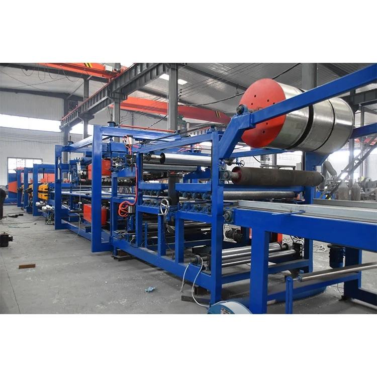 Construction material making machinery epe foam sheet sandwich panels production line machine