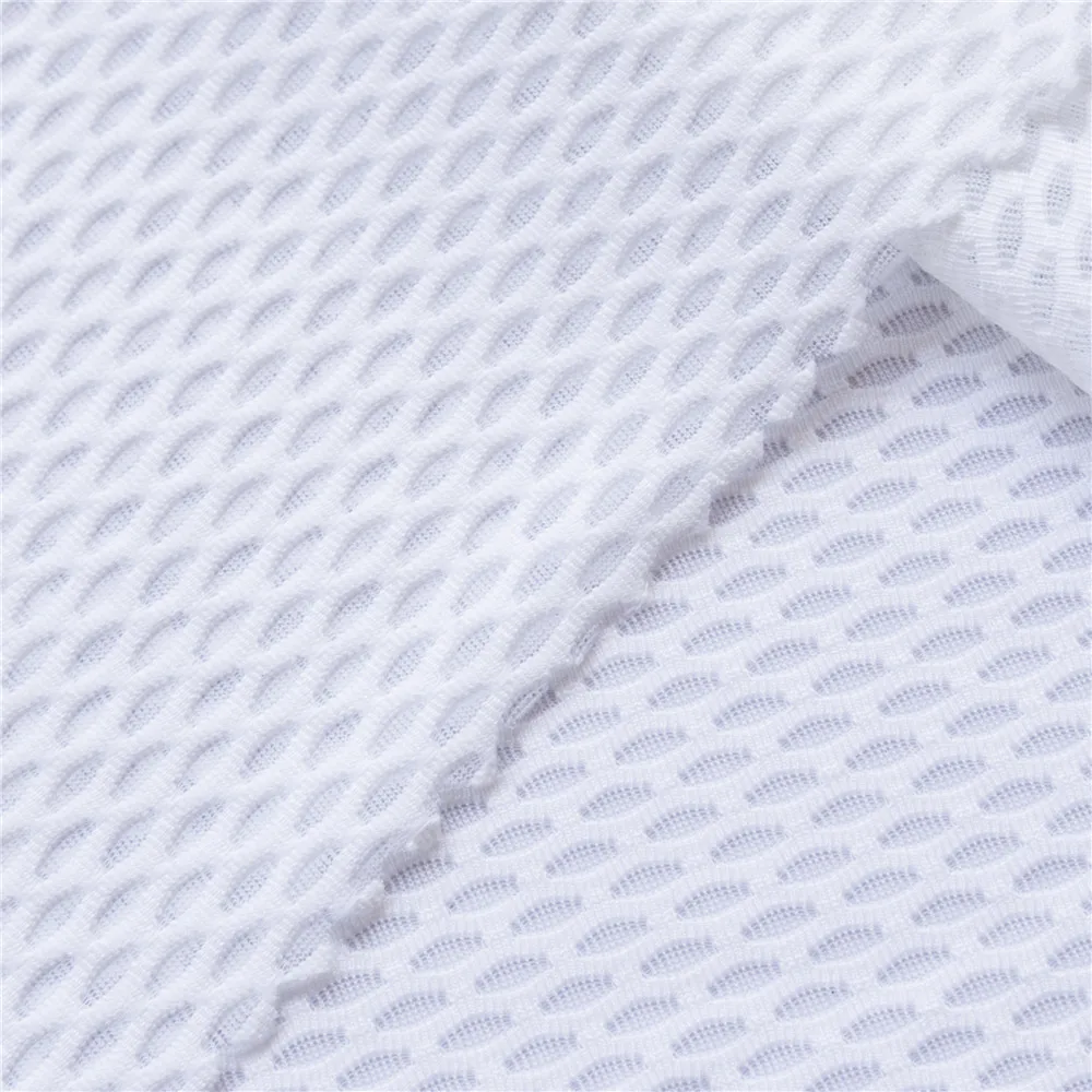 Трикотажная ткань с отверстиями, полиэстер, спандекс, жаккардовая сетчатая ткань