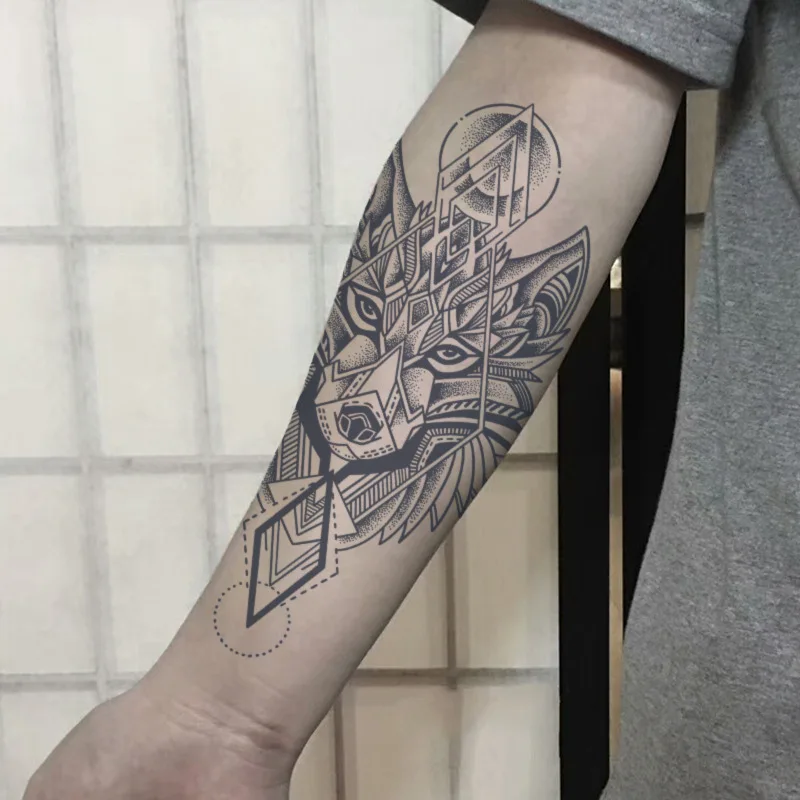 Herbal Juice Tattoo Stickers Semi Permanent Waterproof Tattoo Sticker Lasting 7-14 Days Custom Temporary Tattoo Stencil Sticker