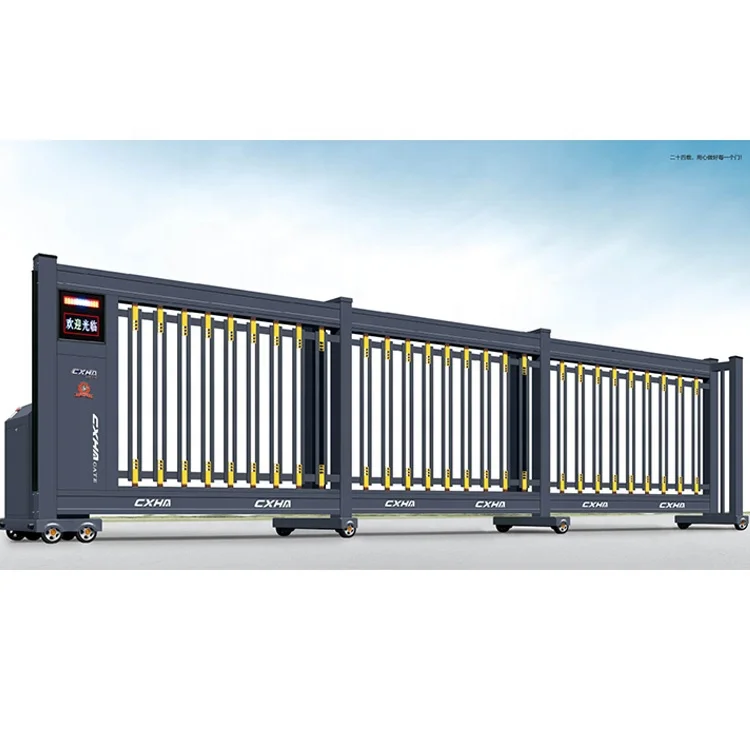 Электрический замок, алюминиевые металлические аксессуары для подъездных ворот, двойные автоматические щетки для раздвижных ворот