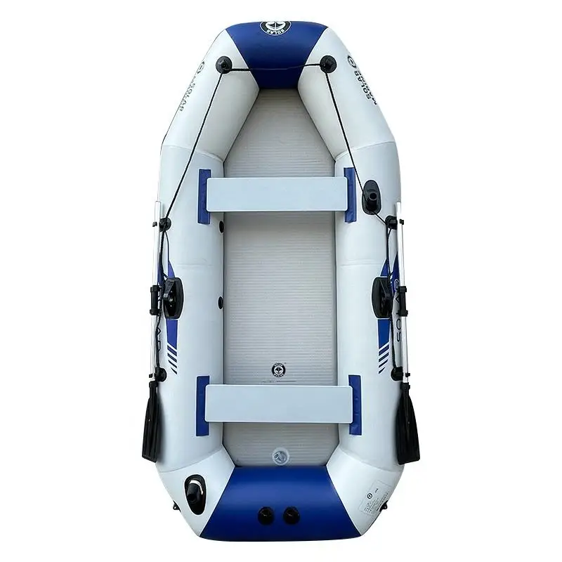 Design Solar Marine 1 Person Inflatable Kayak Fishing Outboard Canoe Kayak U Boat 2022 New Customized Logo Color Material Origin
