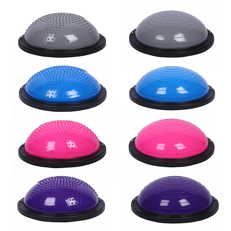 Yugland High Quality Fitness Half Ball Yoga Balance Bosuing Ball With Custom Logo
