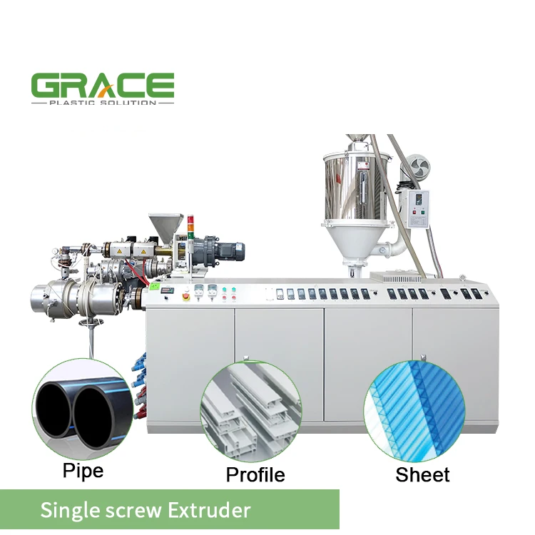Grace Machinery Used Extruders Lab Sheet Line Small Scale Plastic Extruder Price Extrusion Machine For Sale