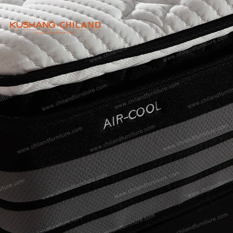 High quality mattress queen size king size compression pocket spring memory foam bed mattress is best for hotels