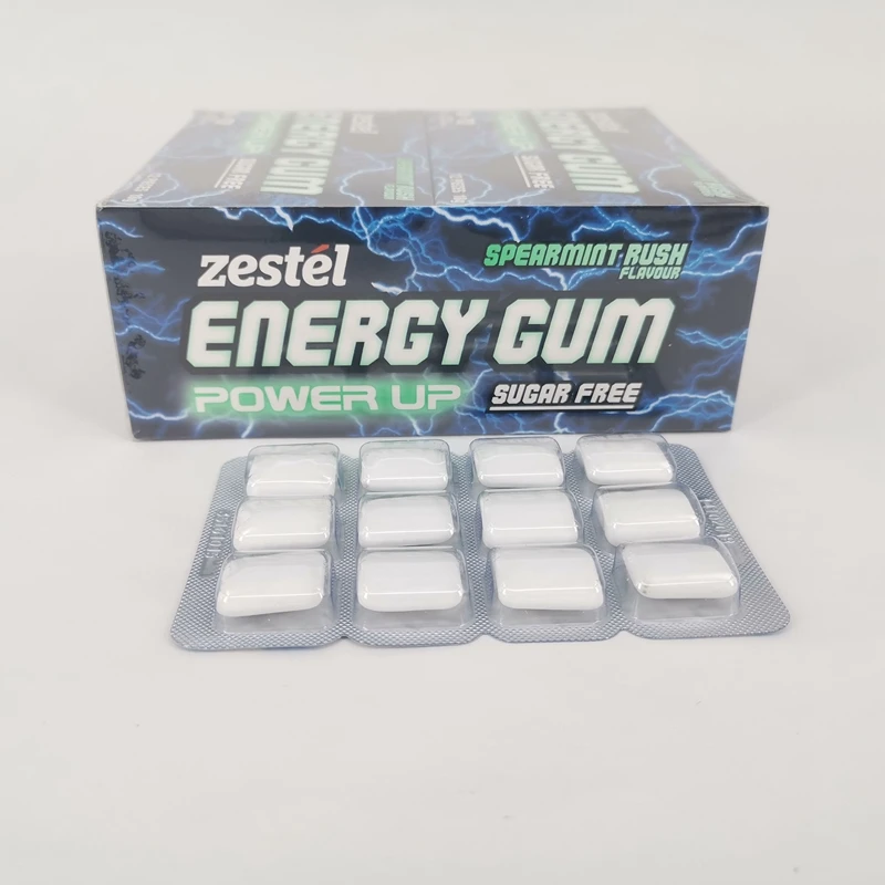 2023 Energy Chewing Gum Cafe Taurine VB Hot Sell Factory Supply Directly Chewing Gum