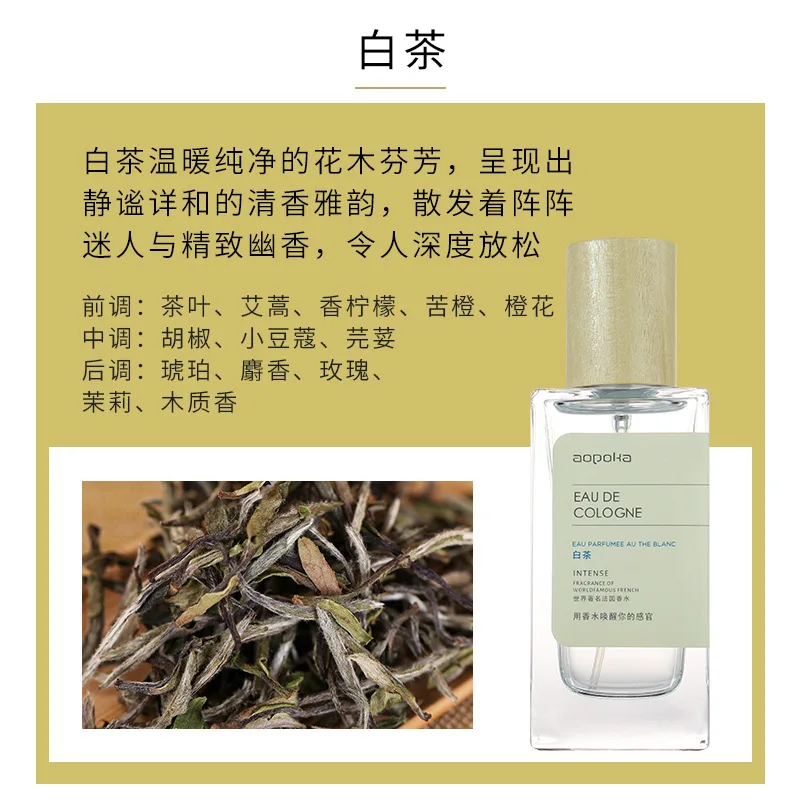 Eau de toilette lasting fresh  White tea Land English pear with freesia  Manufacturers wholesale unisex perfume