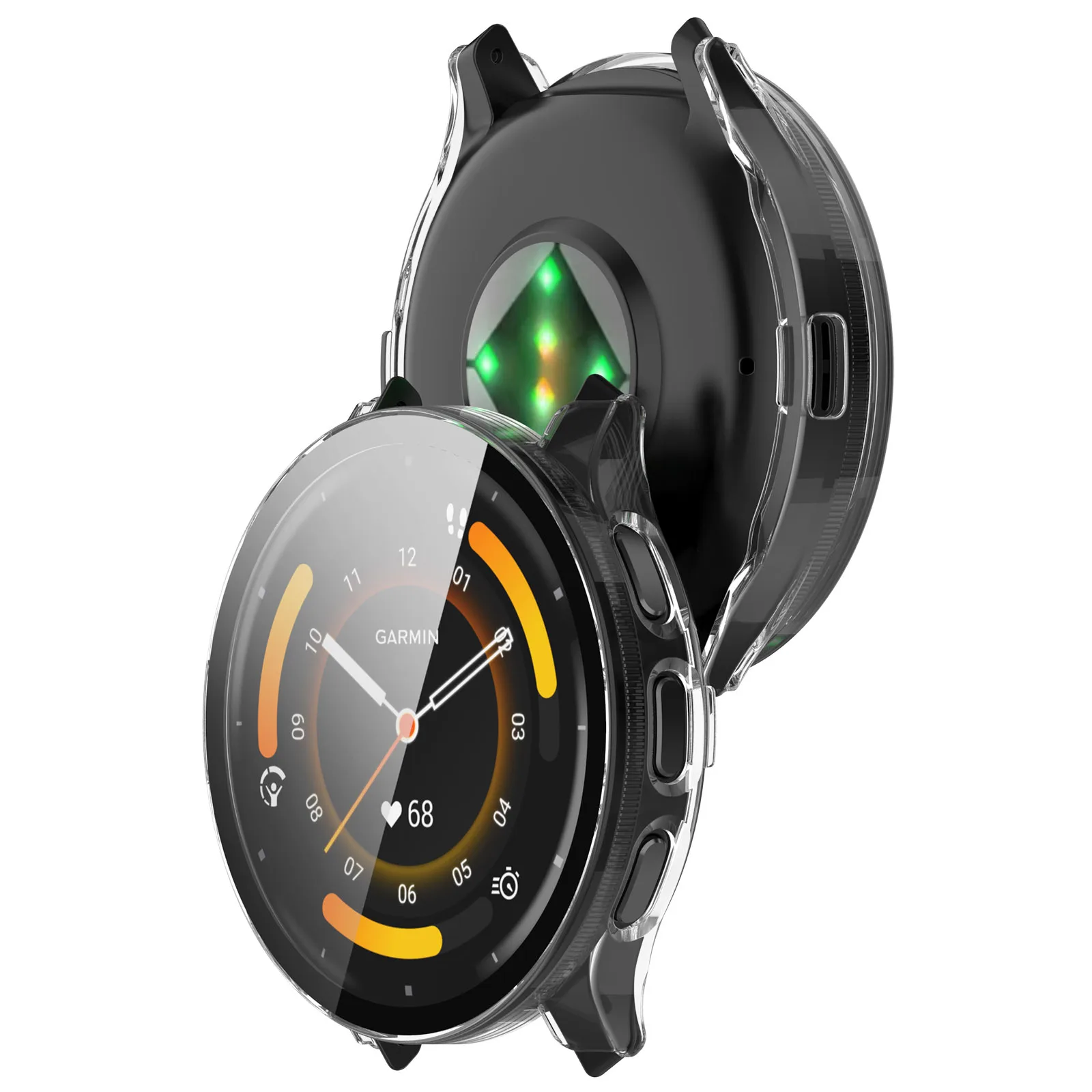 Премиум 2 в 1 жесткий чехол из закаленного стекла для Garmin Venu 3 часов с заводской поставкой