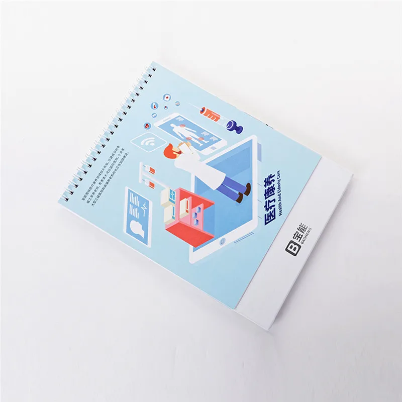 Spiral binding desk calendar table calendars wall calendar oem