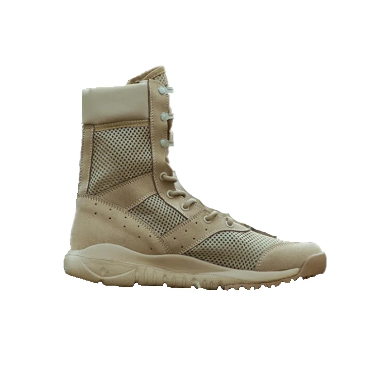 
New models high quality 2021 wholesale rubber boots military men army shoes leather safety outdoor 