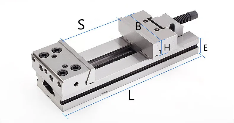 CNC 12 Inch Milling Vise Precision GT300 gad tongs Modular Clamping Vise