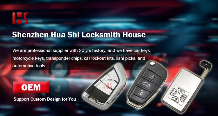 High quality auto lock open reader HYN11 Lishi 2in1 locksmith tools set