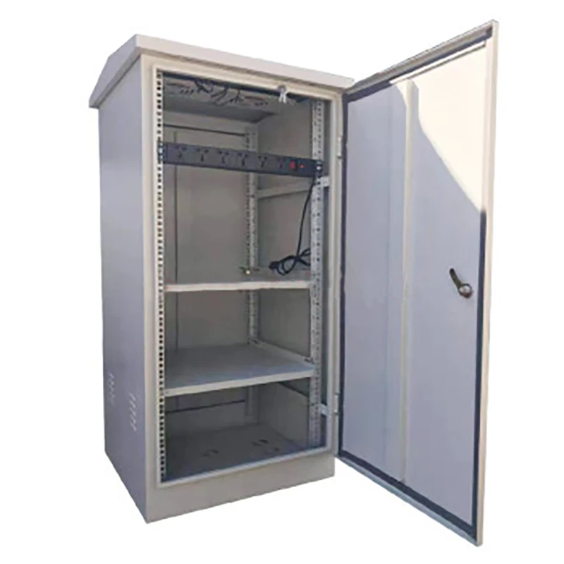 Outdoor cabinet single cabin 5G tower base station power cabinet 22u 42u intelligent monitoring cabinet