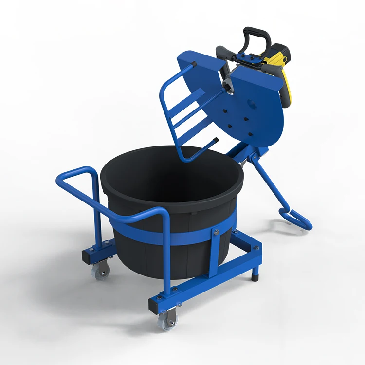 Kinty Construction Equipment Concrete Cement Portable Electric Self Leveling Mortar Mixer Station