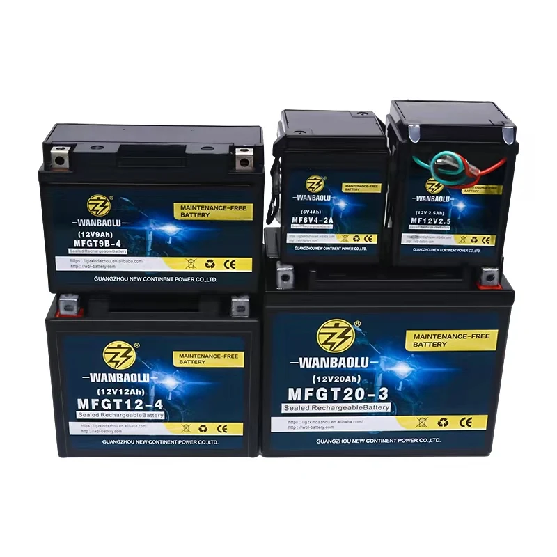 High Quality Wholesale Lead Acid Piece for Moto Accumulator Battery for Motorcycle