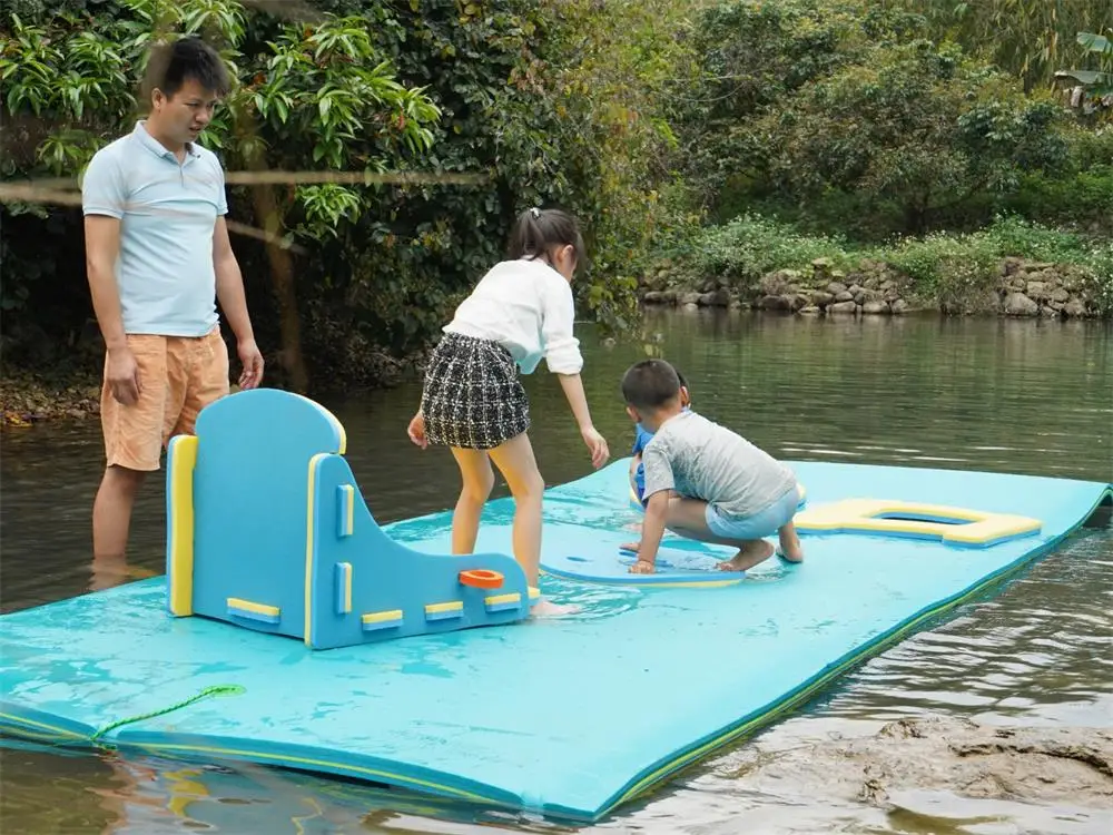 OEM colorful floating mat swimming pool floating mattress floating mat for lake