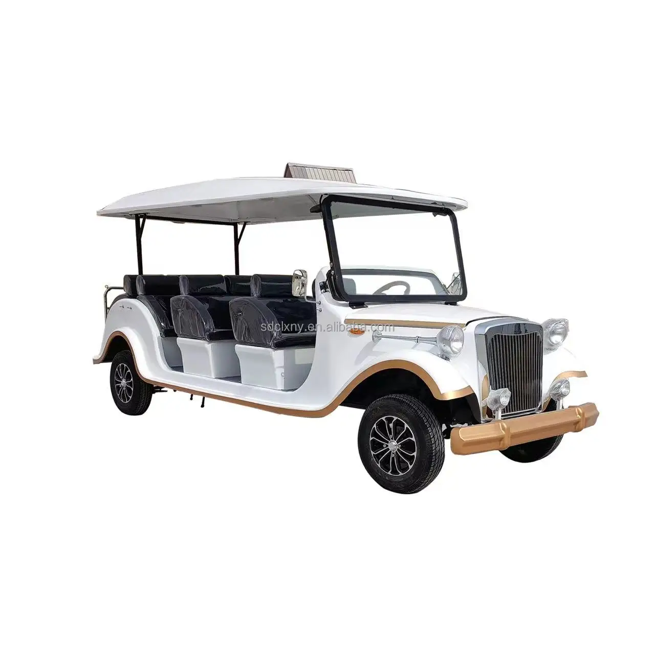 14 Seat Electric or Gasoline Powered Sightseeing Car Max Charger Motor Battery Controller PCS Origin Climbing Free High