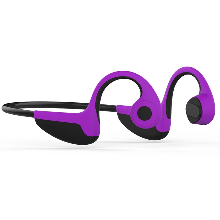 Y-12 Single Wireless earhook earphone bone conduction headphones No Ear Plugs Headset with Microphone