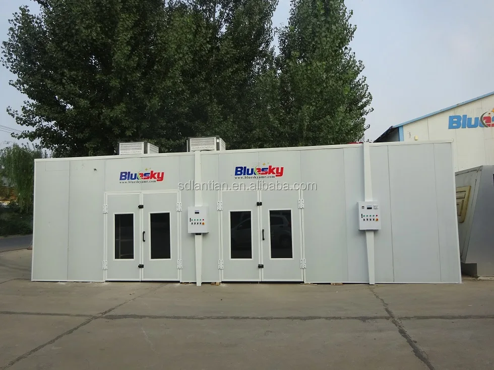 Furniture spray booth paint booth