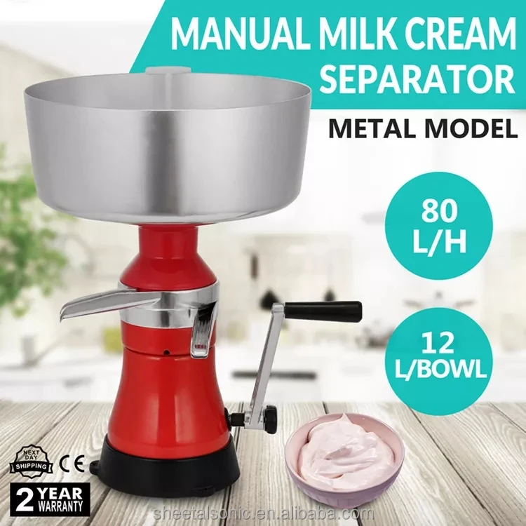 Home Use Effective ecofriendly dairy processing milk cream separator machine