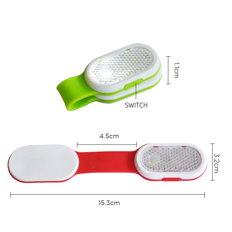 UMIONE Hands Free LED Flashlights Clip on Night Safely Light Strong Magnetic to Clothing Night Light