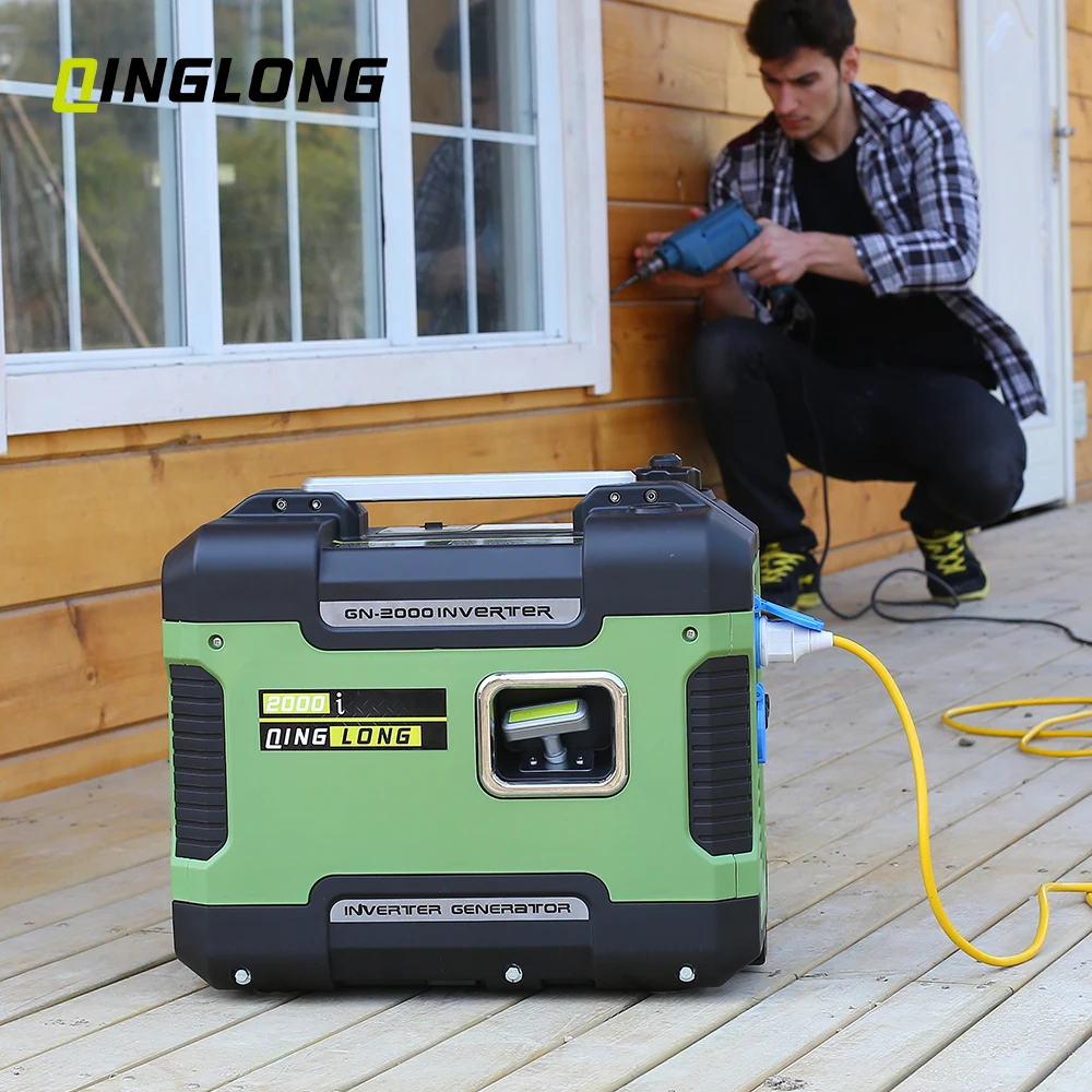 Intelligent inverter portable electric silent unleaded gasoline generator