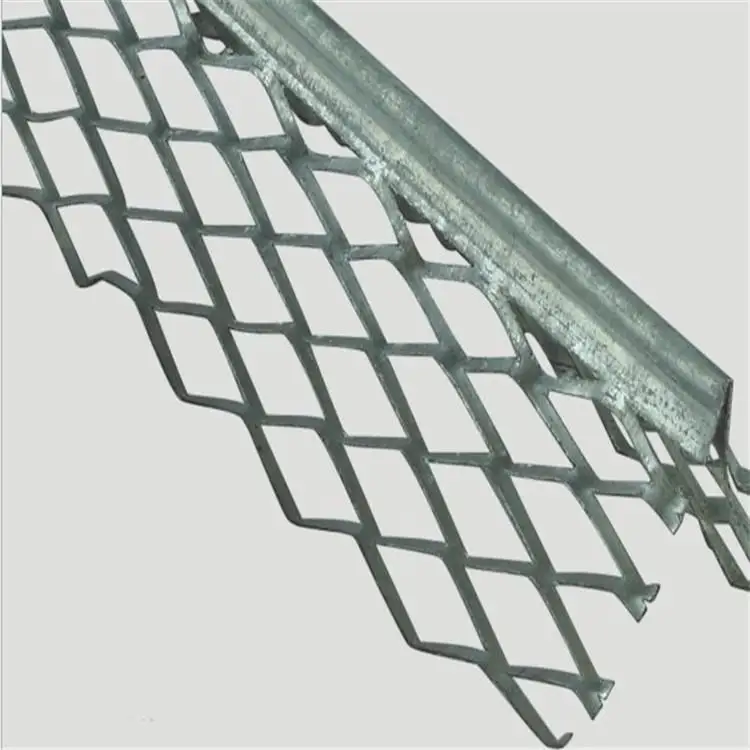 Drywall Plastering Angle Bead Made of Expanded Metal or Perforated Metal Sheet