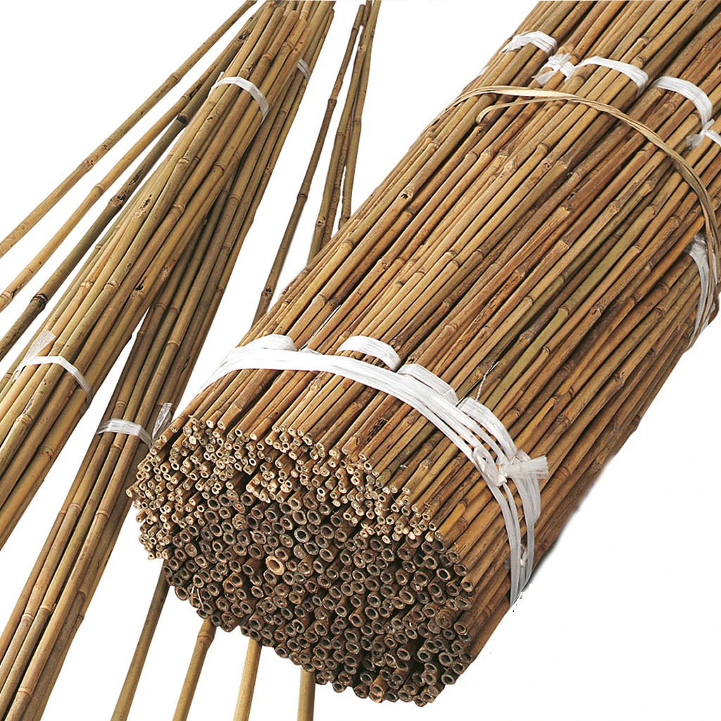 Mini Straight Bamboo stakes Dry good tonkin bamboo cane for plant support Bamboo pole