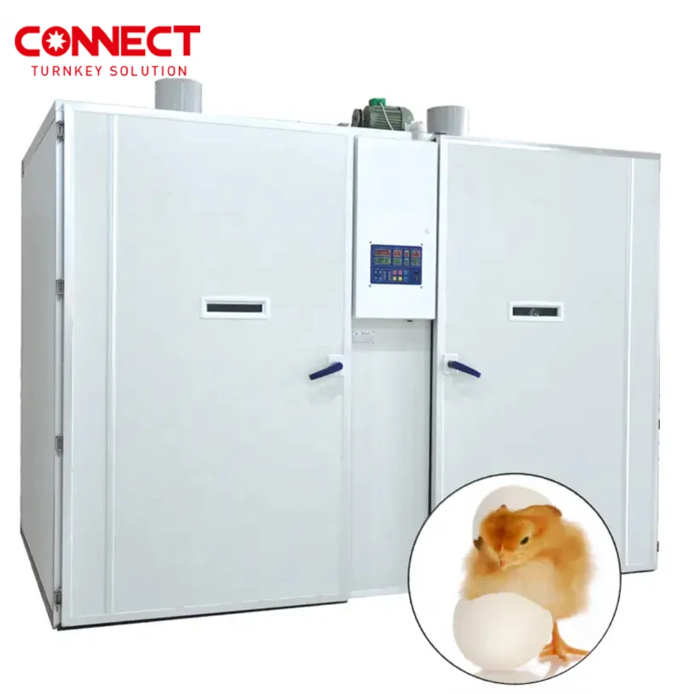 Hatching 20000 30000 50000 Eggs Automatic Electric Temperature Controller Chicken Machine Poultry Farm Egg Incubator  System