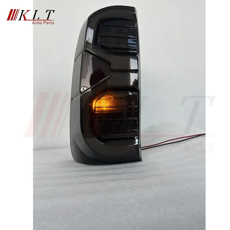 KLT high quality LED tail light for 2004-2015 hilux Vigo smoke Led tail light rear stop light for toyota vigo car