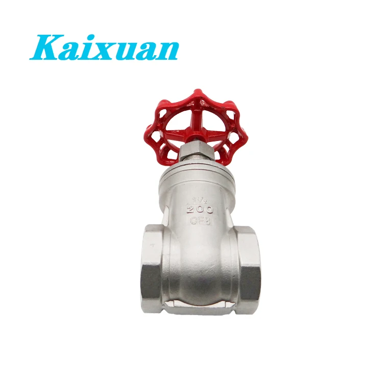 Stainless steel 304 316 gate valve 1 inch