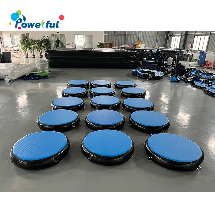 American Ninja Warrior Obstacle Hanging Cheeseboard Indoor Inflatable Ninja Warrior Obstacle Course