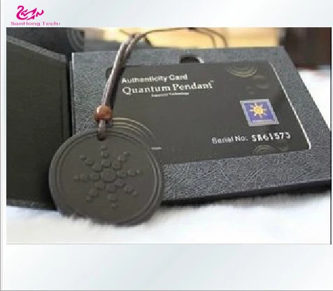 2024 Quantum Scalar Energy Pendant Health Necklace Lava Material
