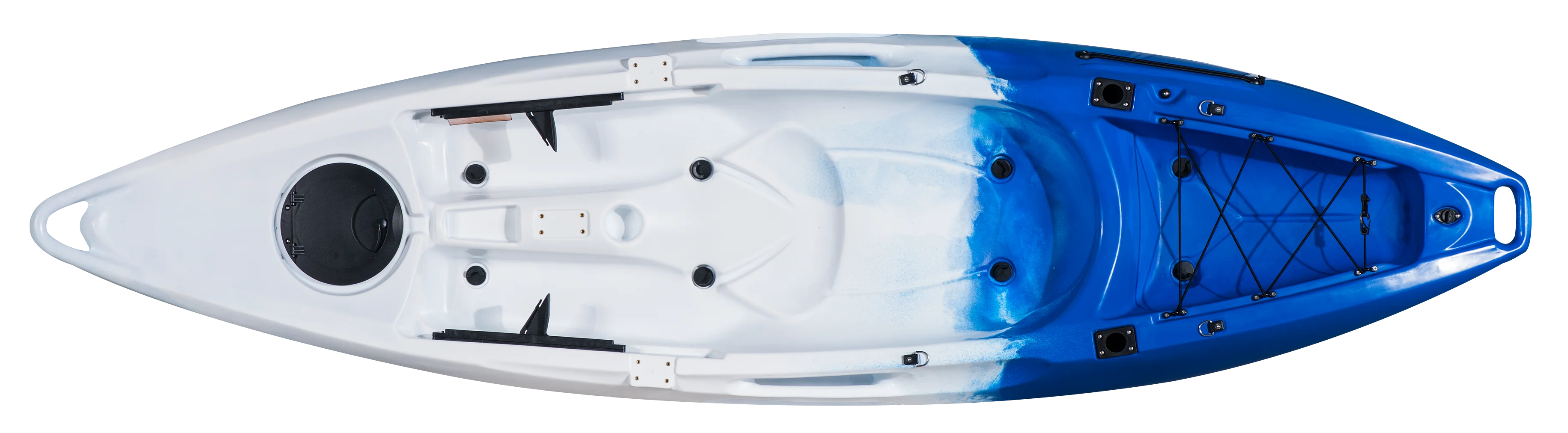 Glide Double seaters 1+1 2 person for fishing surfing cruising plastic kayak rowing boat