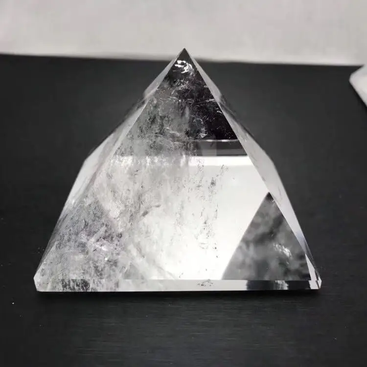Natural Healing Clear Quartz Crystal Egypt Singing Pyramids Orgone Pyramids Wholesale