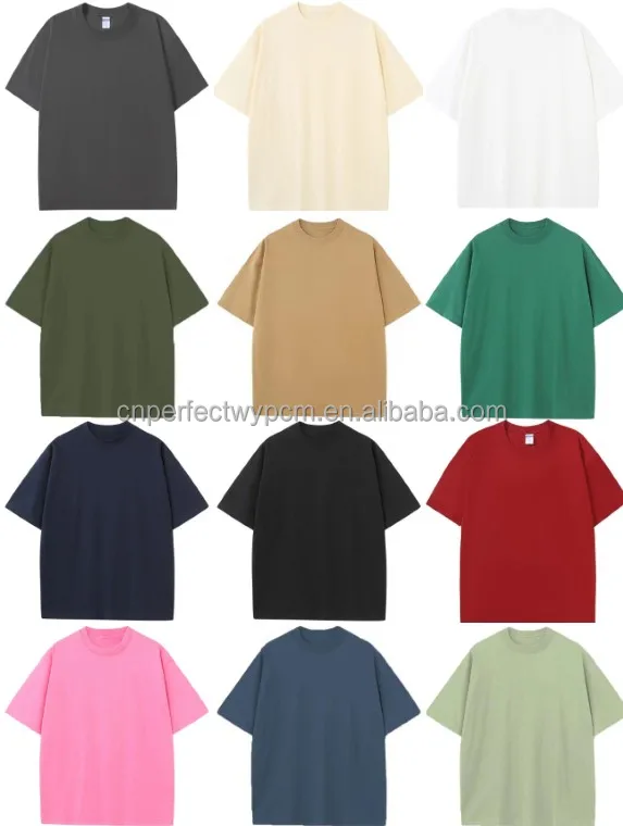 Oem Wholesale Washed Tee Heavy Weight Tshirt Dtg Black Oversized T Shirt Mens Graphic Acid Wash Vintage Custom T Shirt