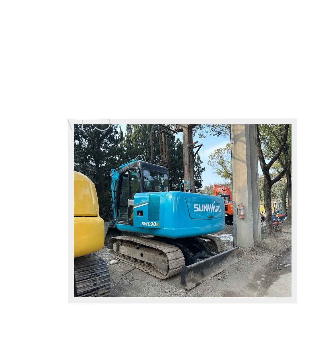 Used Excavator Sunward SWE90E second hand excavator machine Sunward SWE 90 small crawler excavator good price for sale