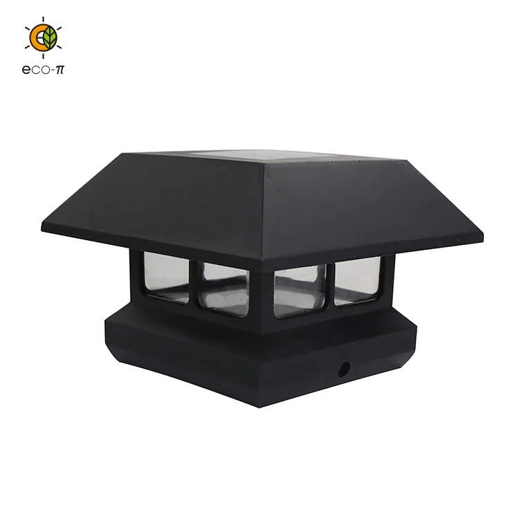 High Performance Rechargeable Battery Included Solar Post Cap Light Fence Post Cap Solor Light Outdoor Garden Lantern