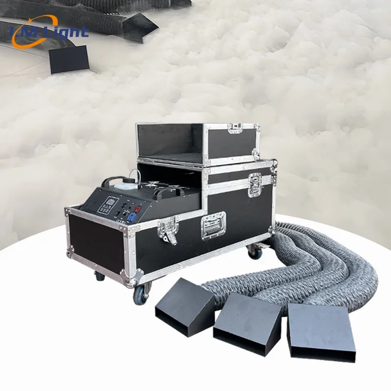 DMX/Remote control low lying smoke machine for wedding party stage concert water low fog machine 3000w/4000W/5000W